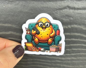Couch Potato sticker