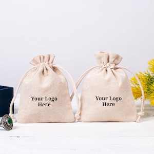 personalised jewellery packing bag with custom logo