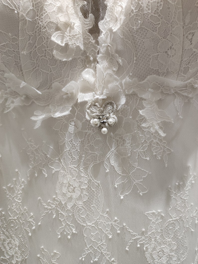 Luxury Couture Wedding Dresshandmade Bridal Dressunique - Etsy