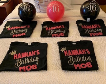 Birthday shirts