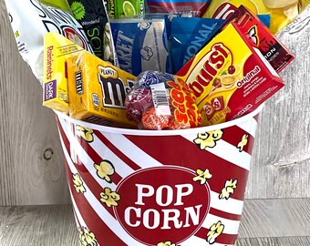 Movie Gift Basket Etsy Movie Gift Basket Etsy