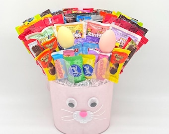 Easter Bunny Candy Bouquet: Fun Size Assortment in Bunny Pail
