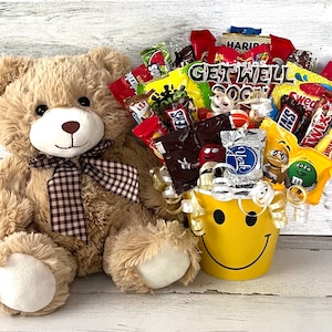 Get Well Candy Bouquet, Get Well Gift, Candy Arrangement