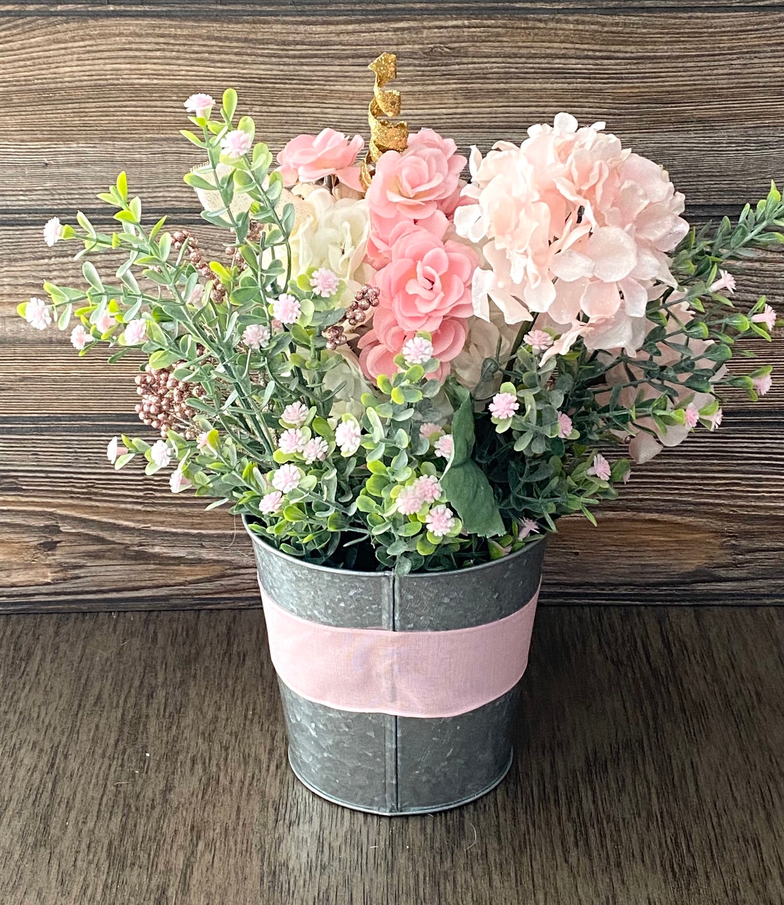 Unicorn Floral Arrangement Valentines Day Flower Arrangement Etsy