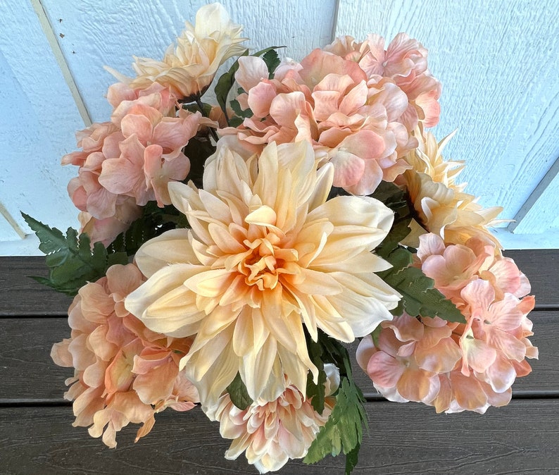 Fall Cemetery Arrangement Cemetery Vase Cemetery Flowers Etsy