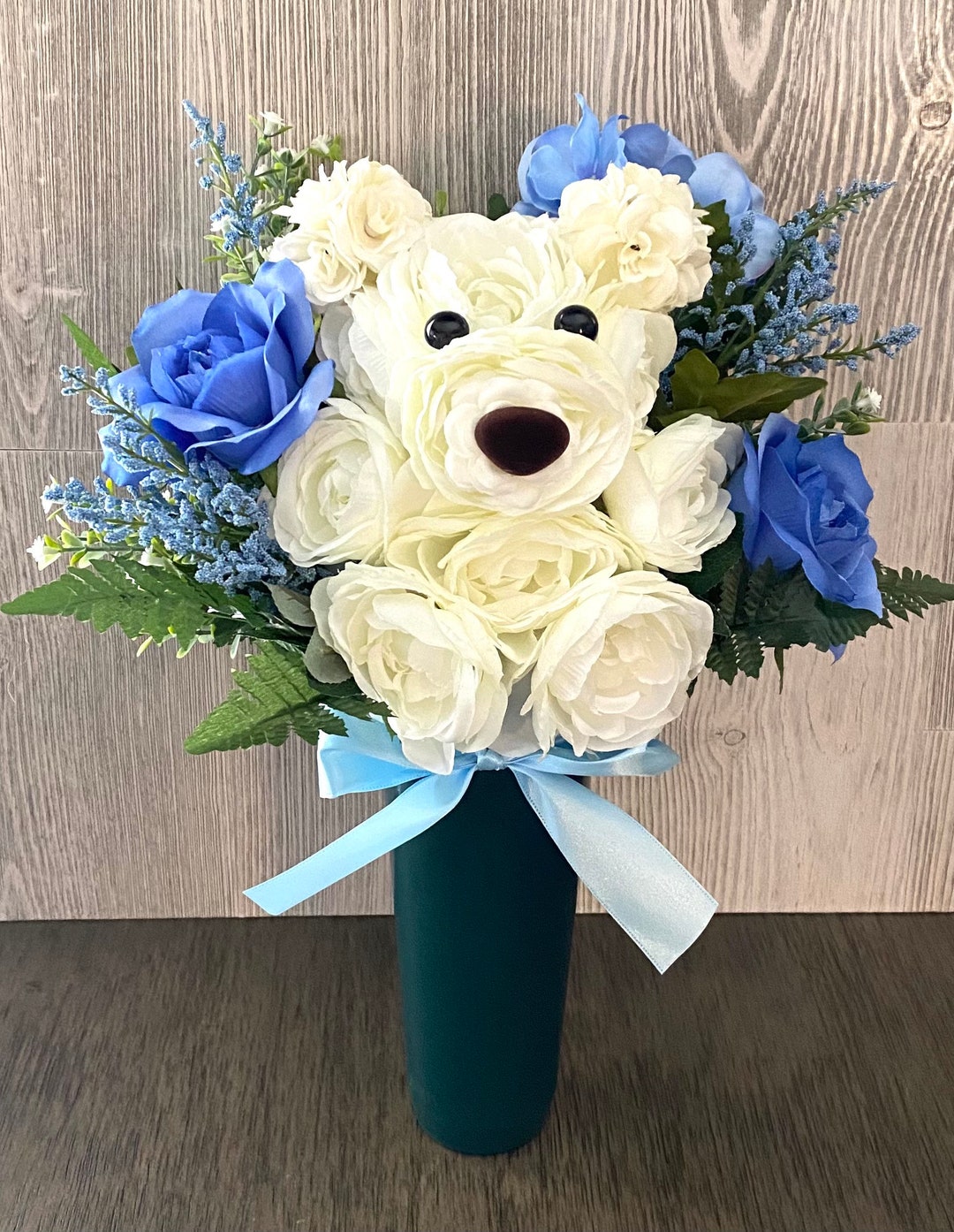 Cemetery Flowers, Cemetery Arrangement, Sympathy Arrangement, Sympathy Flowers Etsy