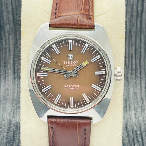 Bellissimo orologio vintage Tissot Seastar 17 Jewels Swiss made.