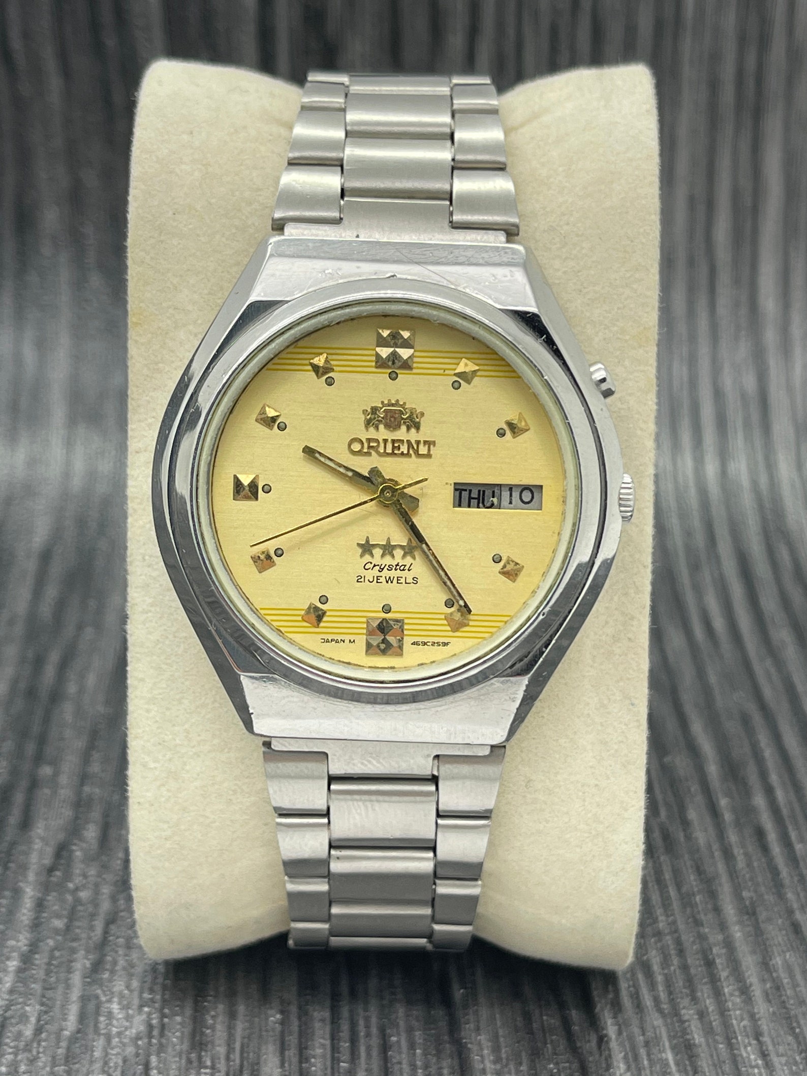 Beautiful Rare vintage Orient Crystal 21 Jewels automatic Etsy