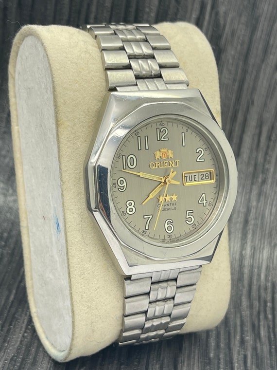 reloj orient crystal 21 jewels