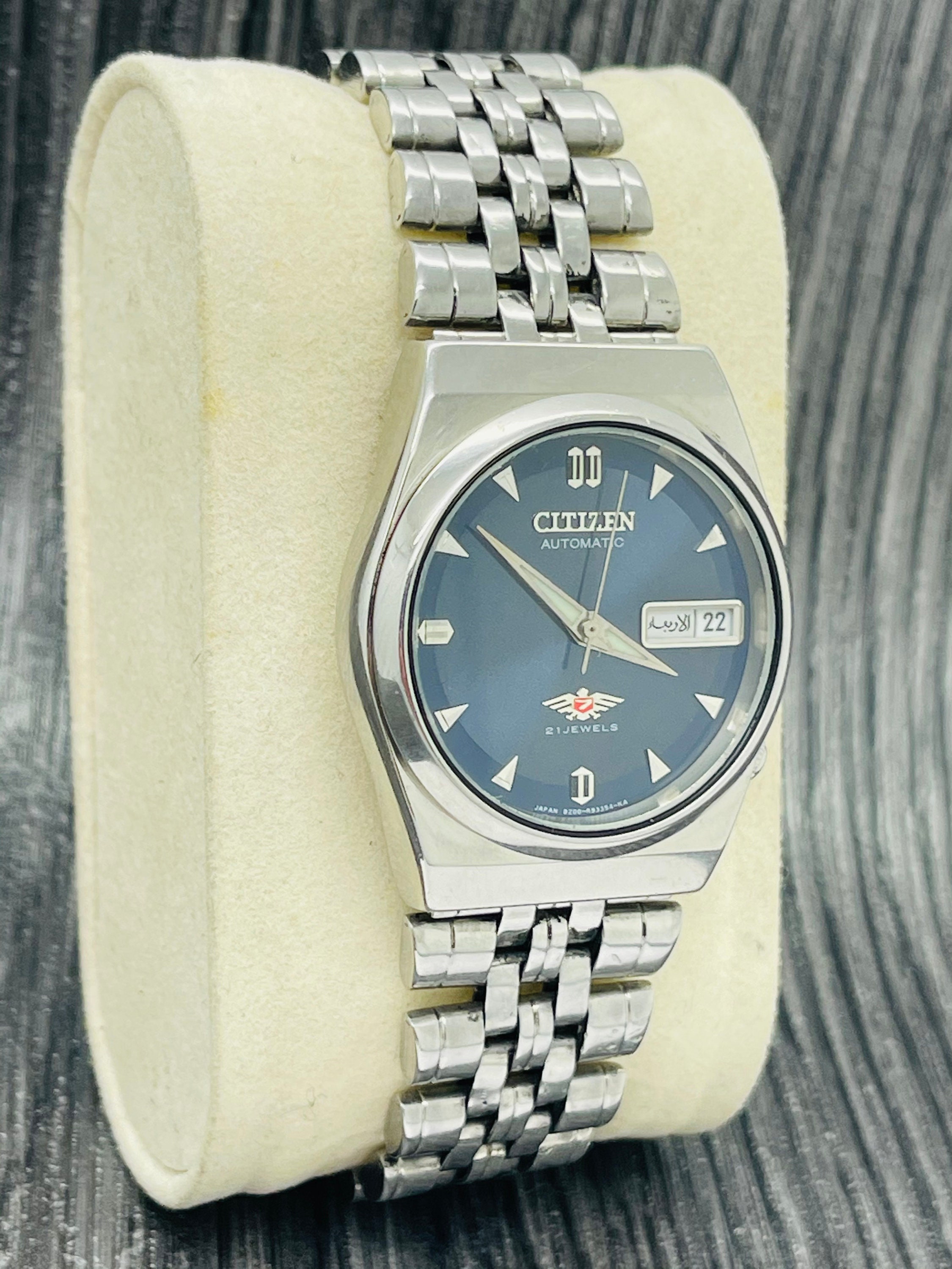 Beautiful Rare vintage Citizen automatic 21 Jewels watch made Etsy