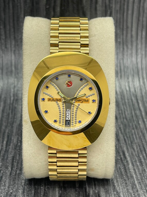 Beautiful Rado Diastar Gold Dial 