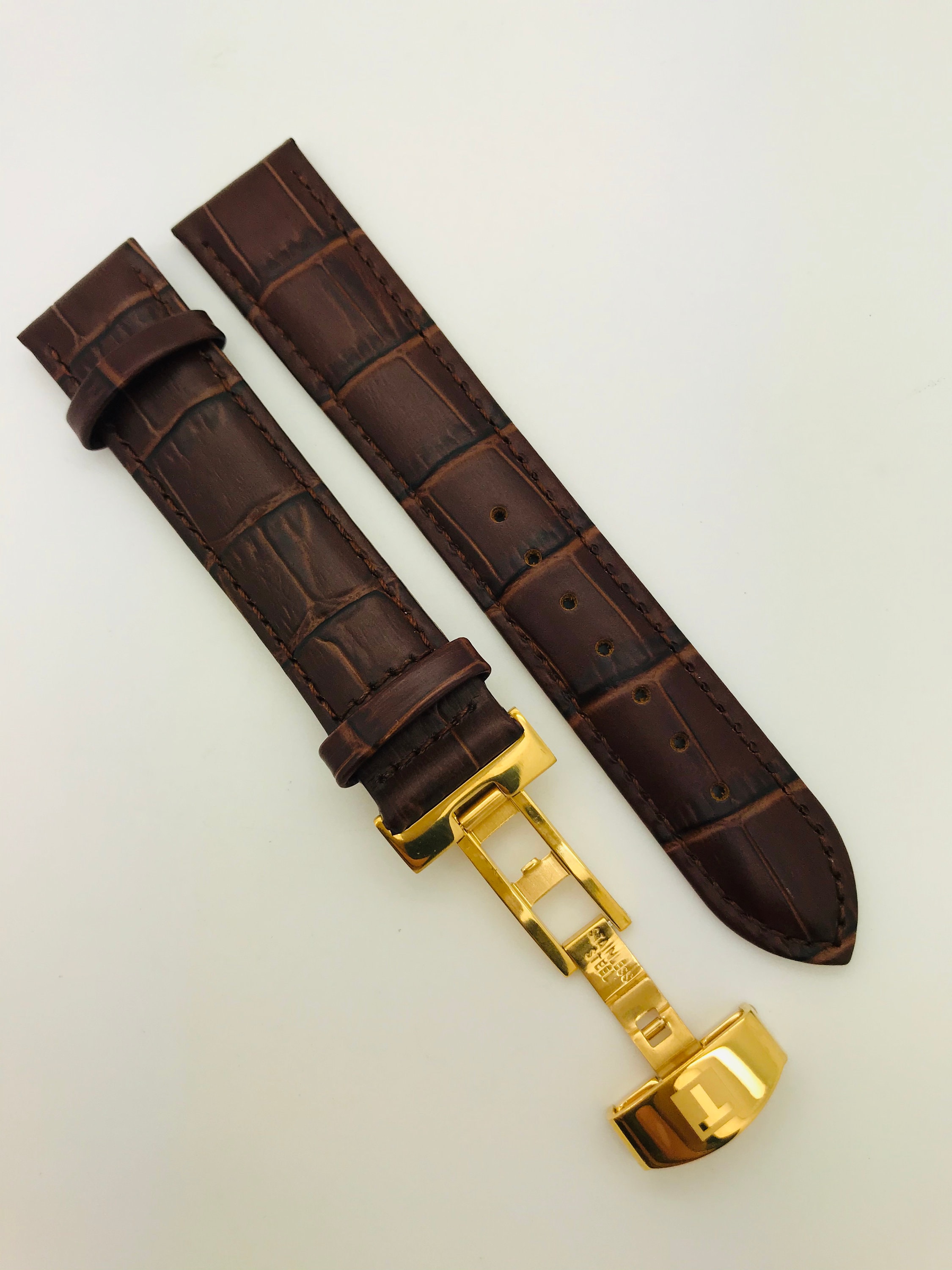 New Tissot 20mm Genuine Leather Strap with Buckle for Tissot Etsy