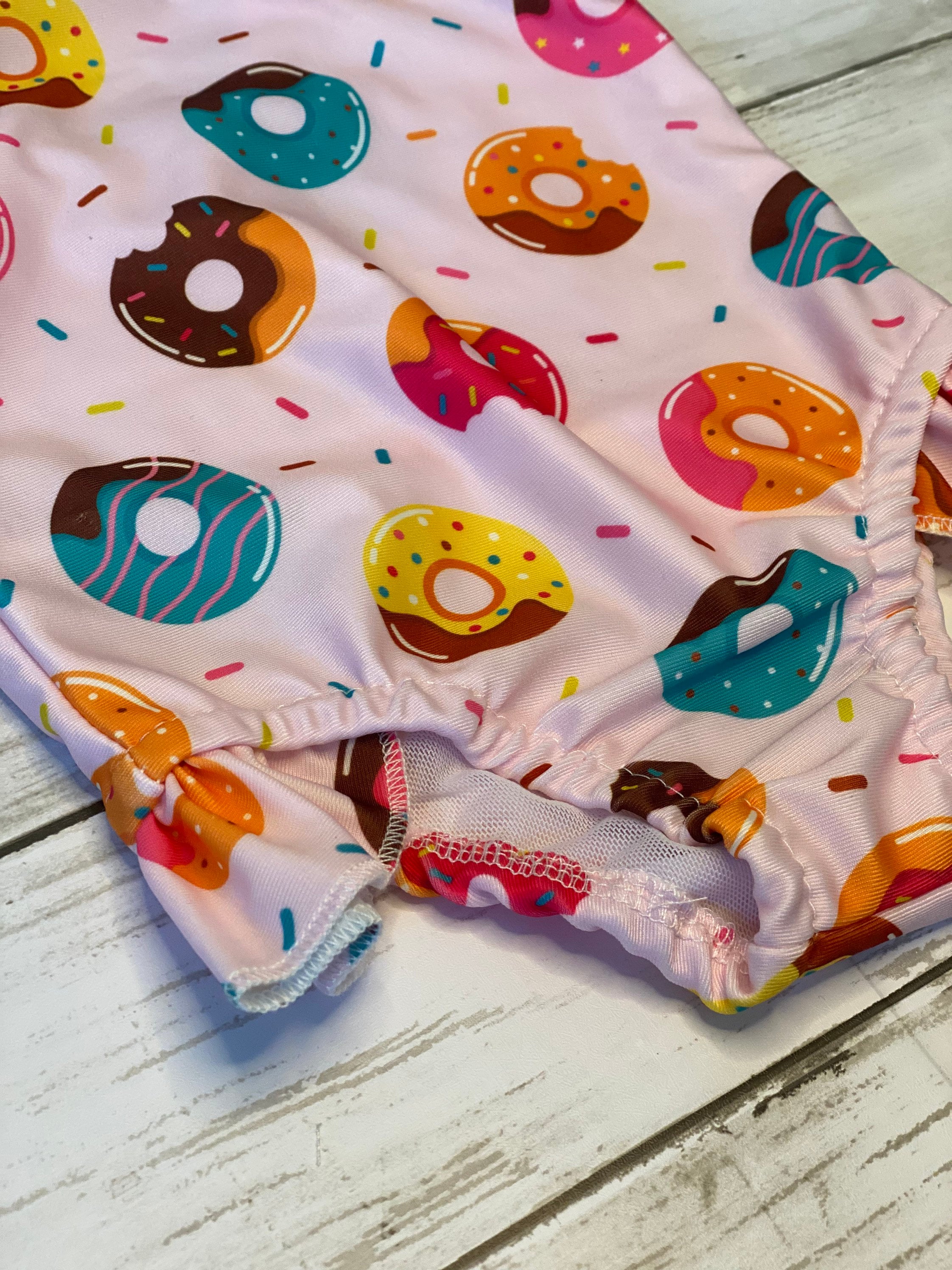 Donuts Swimsuit for Baby Girl With Matching Headband / Baby Etsy
