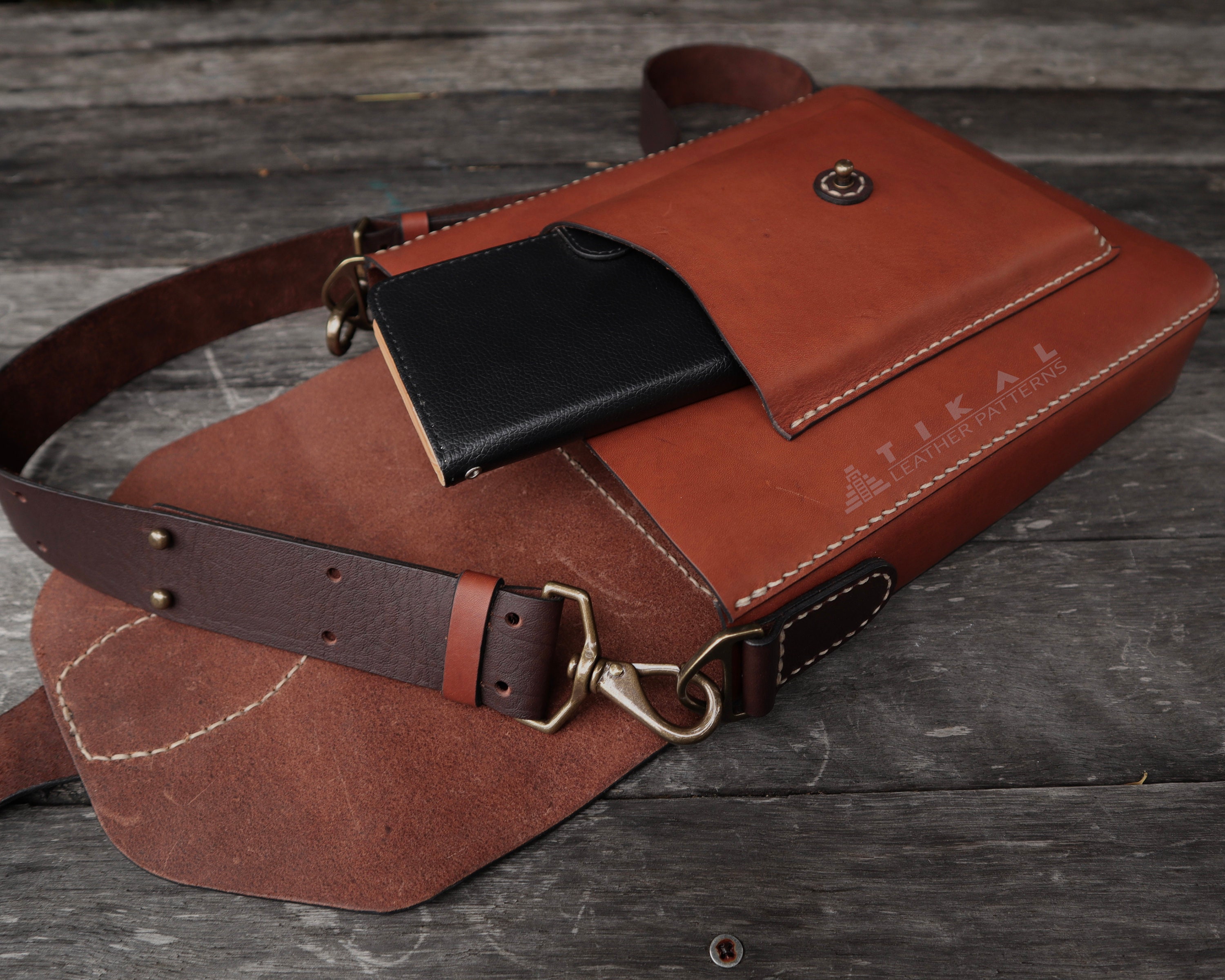 Messenger Bag Pattern Leather Messenger Bag Pattern Travel Etsy Nederland
