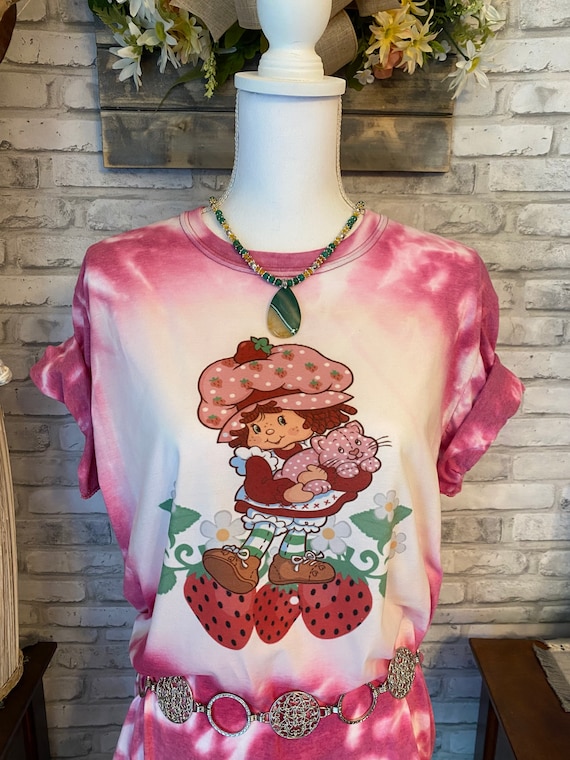 Strawberry Shortcake Bleached T Shirt
