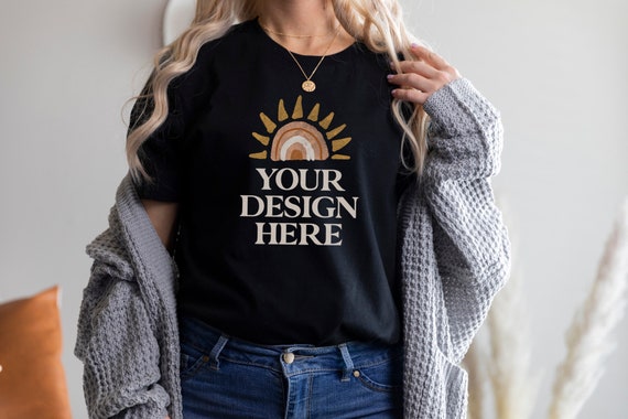 Bella Canvas 3001 Black Unisex T-shirt 