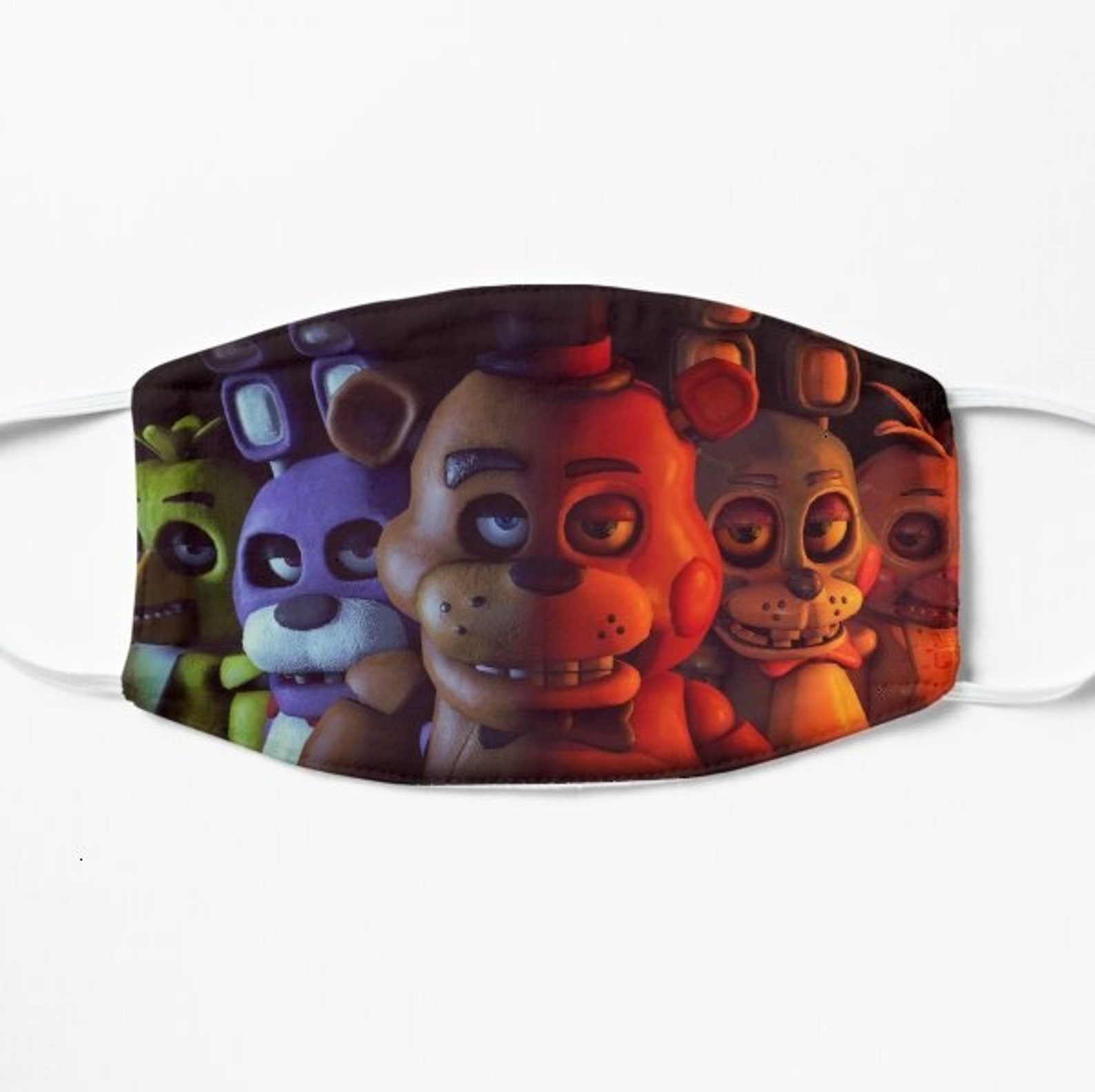 Five Nights At Freddy's Mask 3 Layer Face MaskAdult Kid Etsy
