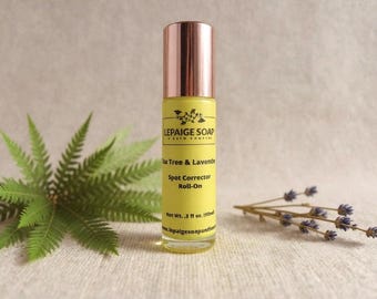 Roll-on Corretor de Manchas com Lavanda e Melaleuca – Tratamento Natural para Imperfeições
