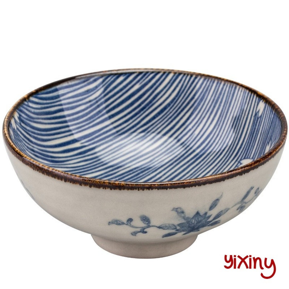NEW ITEM Japanese Style Ceramic Rice Bowl 8 color 4.7 inch Etsy