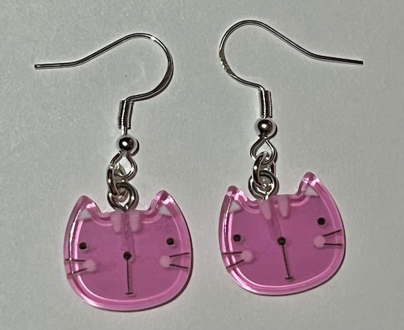 Cat Face Earrings