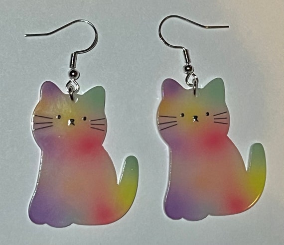 Cat Earrings - Meow