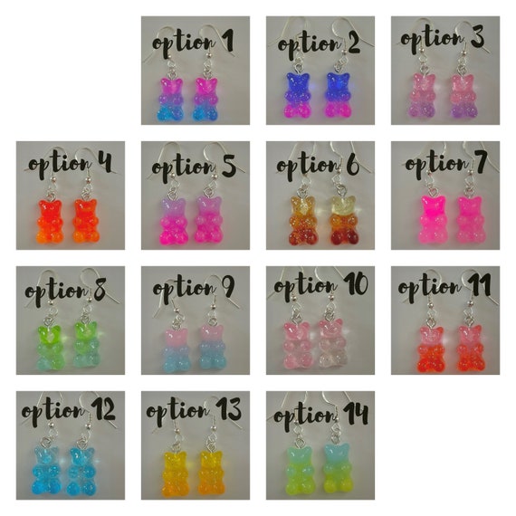 Gummy Bear Earrings
