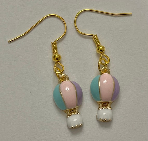 Hot Air Ballon Earrings