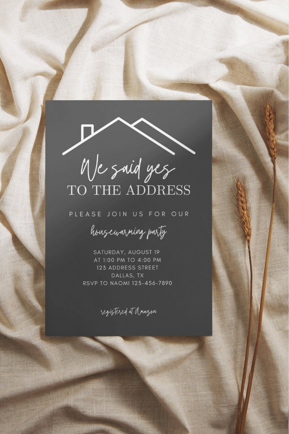 Editable Housewarming Invitation, Digital Housewarming Invitation ...