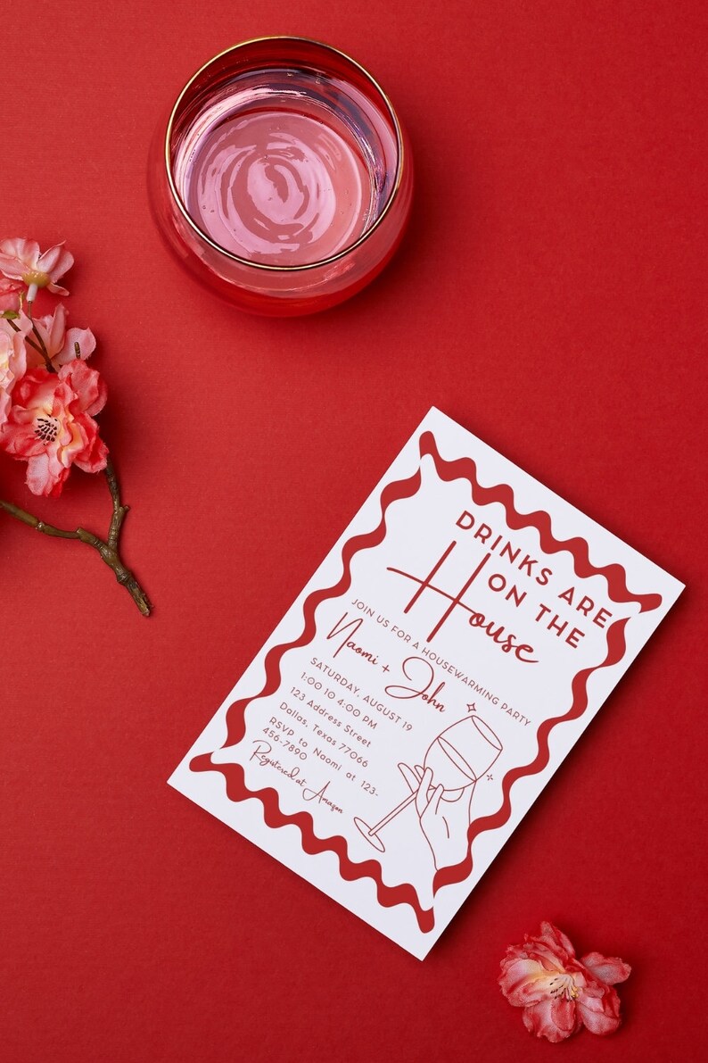 Editable Housewarming Invitation, Digital Housewarming Invitation ...