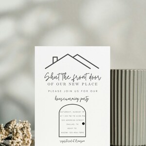 Editable Housewarming Invitation, Digital Housewarming Invitation ...