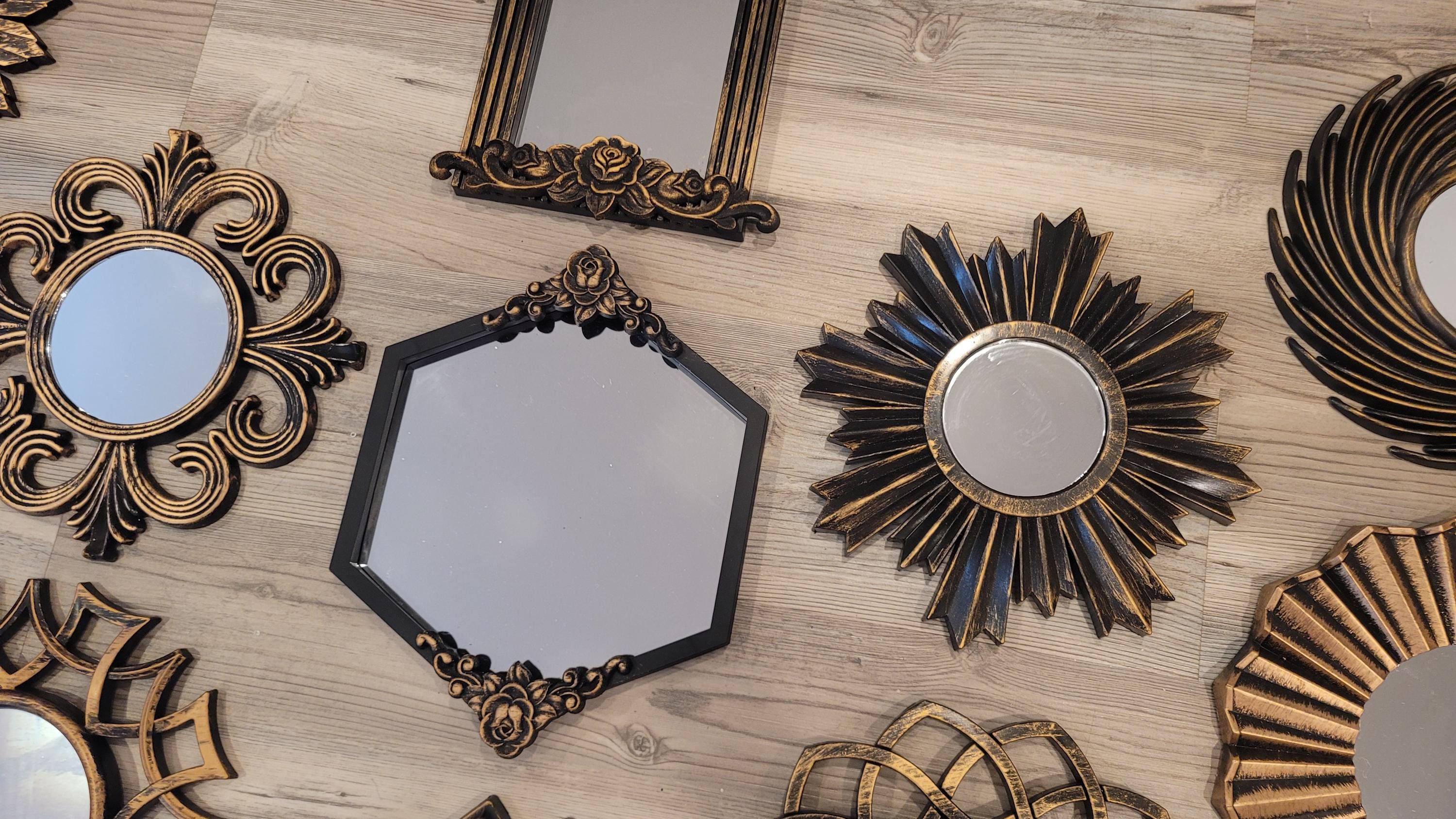 Gallery Wall Mirrors | Gold Ornate Frame | Moody | Dark Academia | Cottagecore | Maximalist