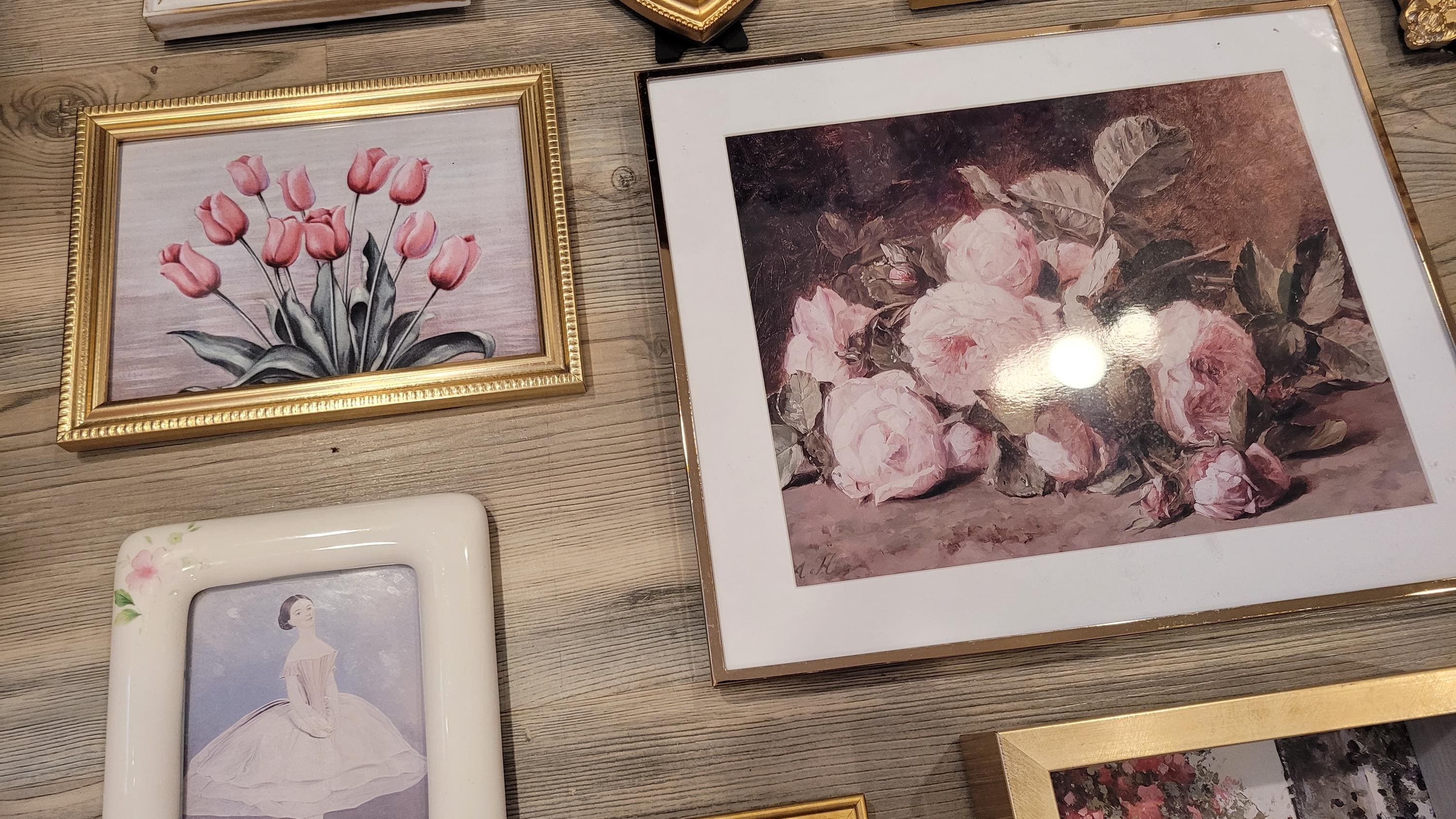 Vintage & Modern | Picture Frames | Gold Ornate Picture Frame | Moody | Dark Academia | Cottagecore | Gallery Wall Print | Maximalist