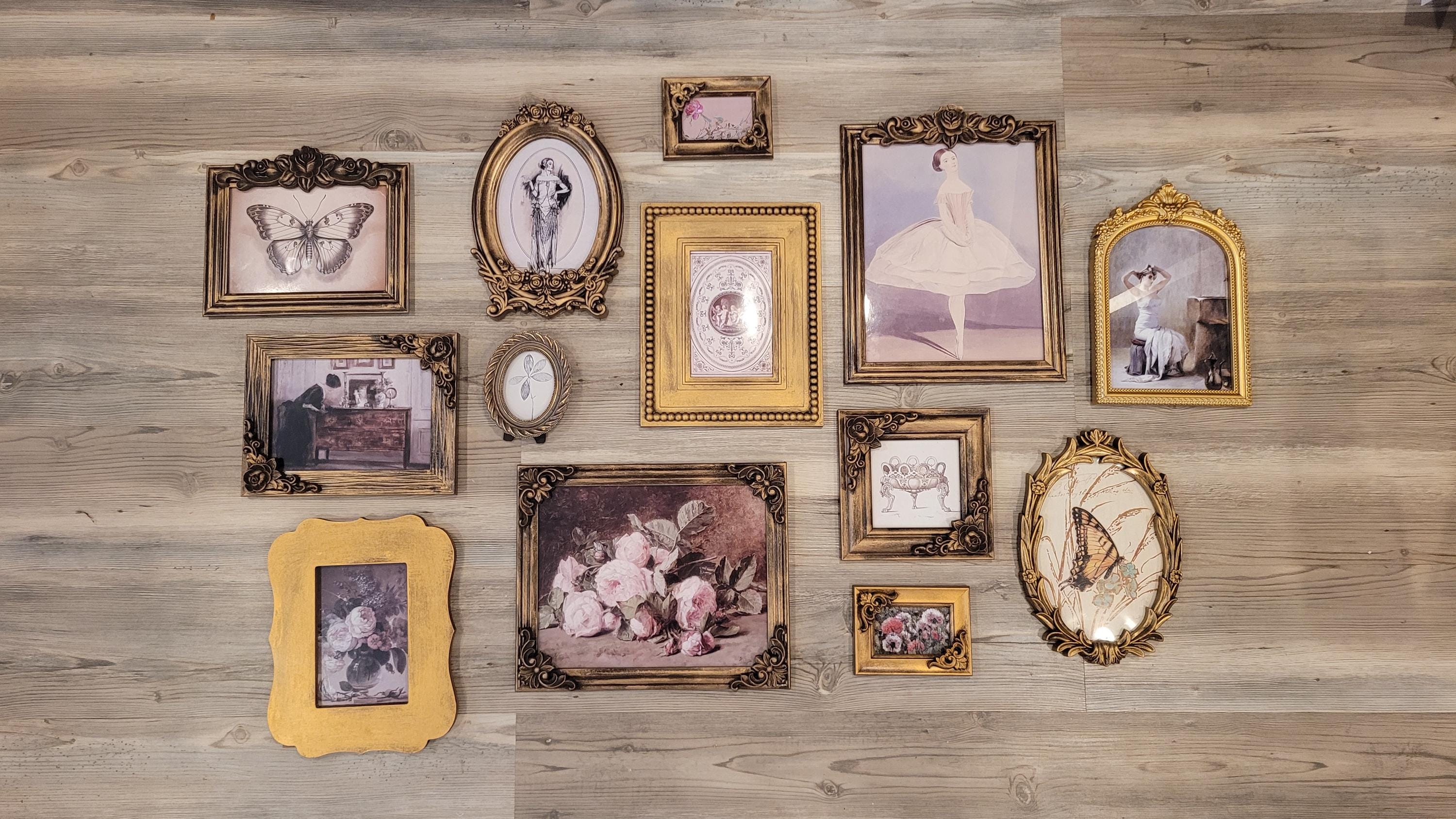 アンティーク雑貨 Shappy Green  velvet photo frame. Juneau Velvet Picture Frames (Deep Green) – Hudson & Vine