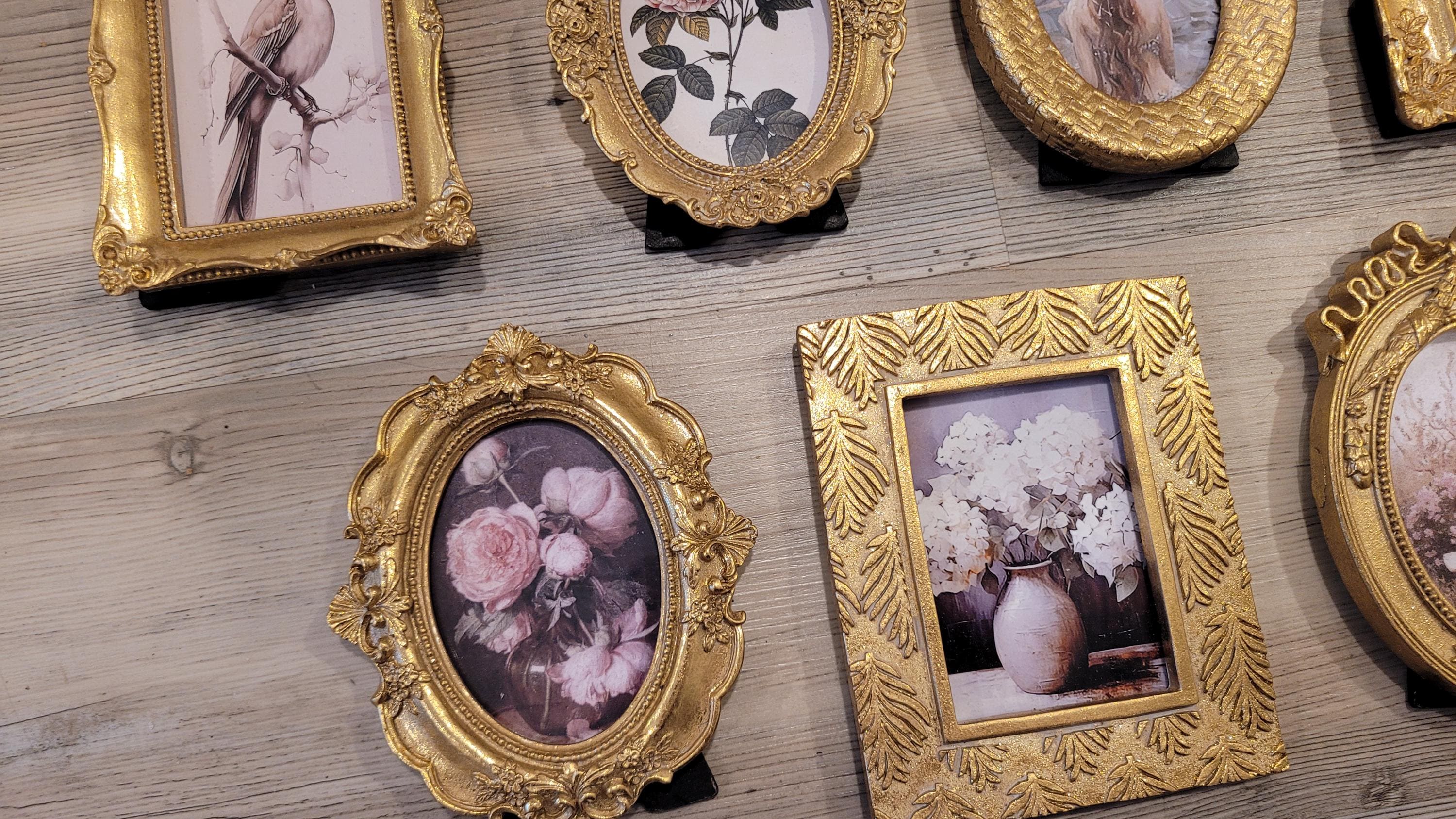 Vintage & Modern | Picture Frames | Gold Ornate Picture Frame | Moody | Dark Academia | Cottagecore | Gallery Wall Print | Maximalist