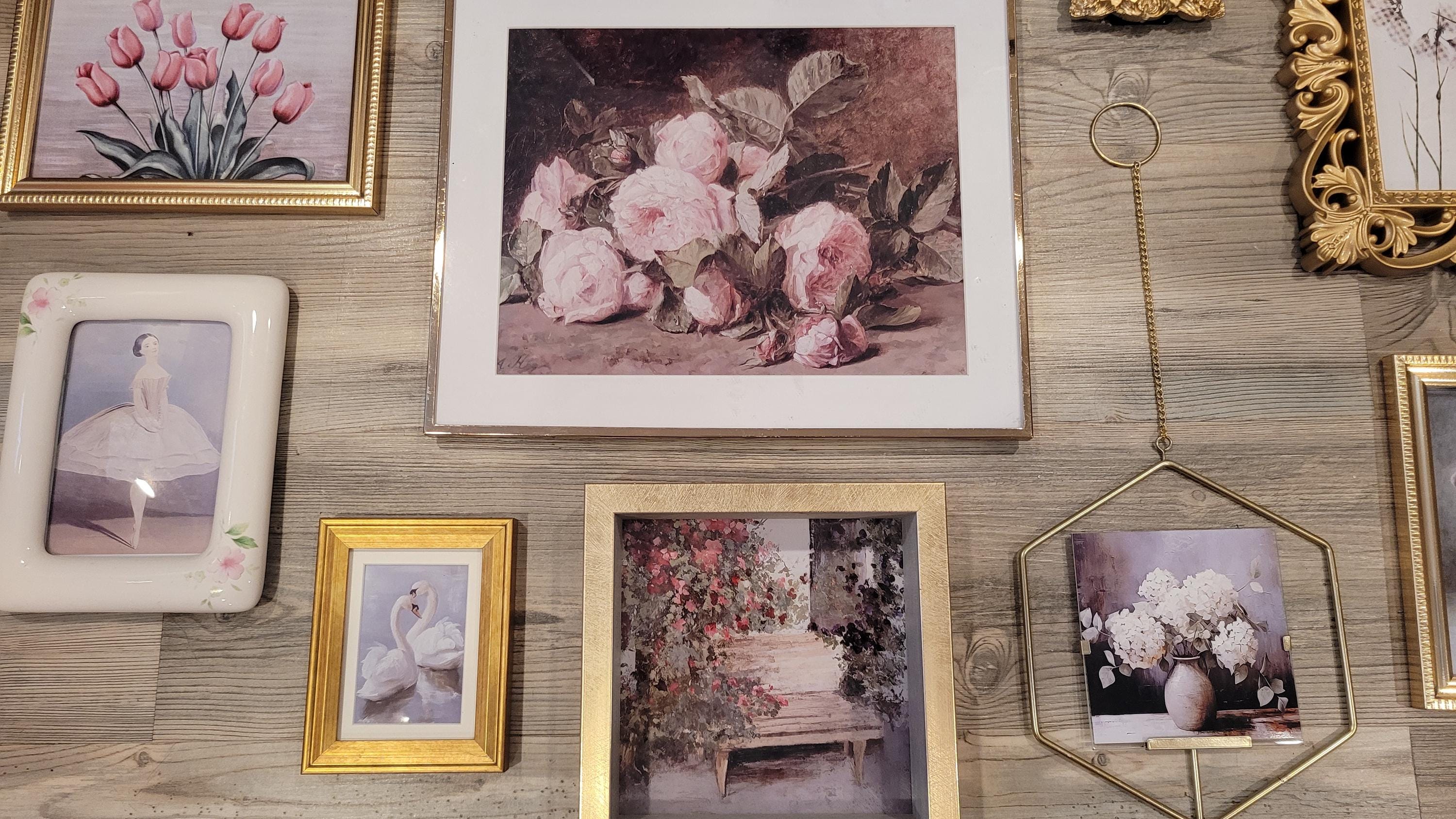 Vintage & Modern | Picture Frames | Gold Ornate Picture Frame | Moody | Dark Academia | Cottagecore | Gallery Wall Print | Maximalist