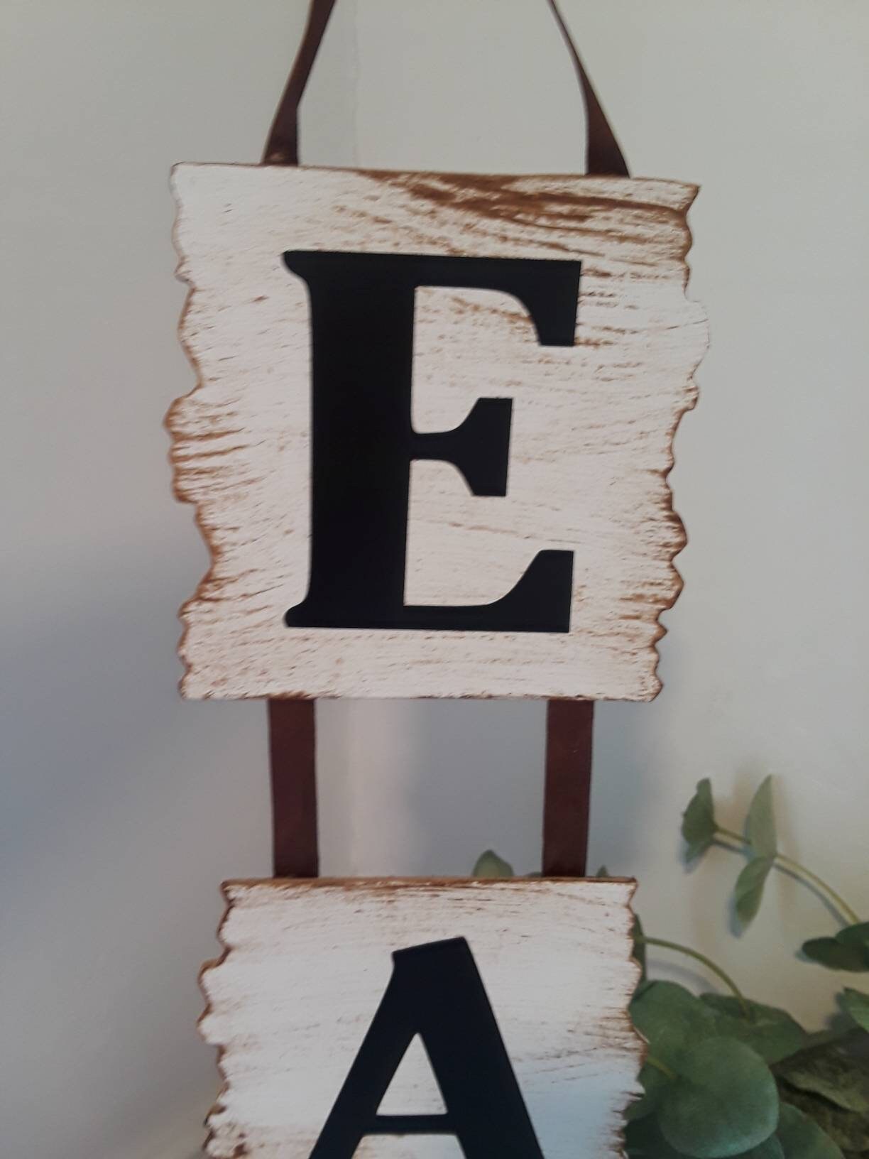 EAT Rustic Kitchen Decor Farmhouse Wooden Wall Hanging Etsy