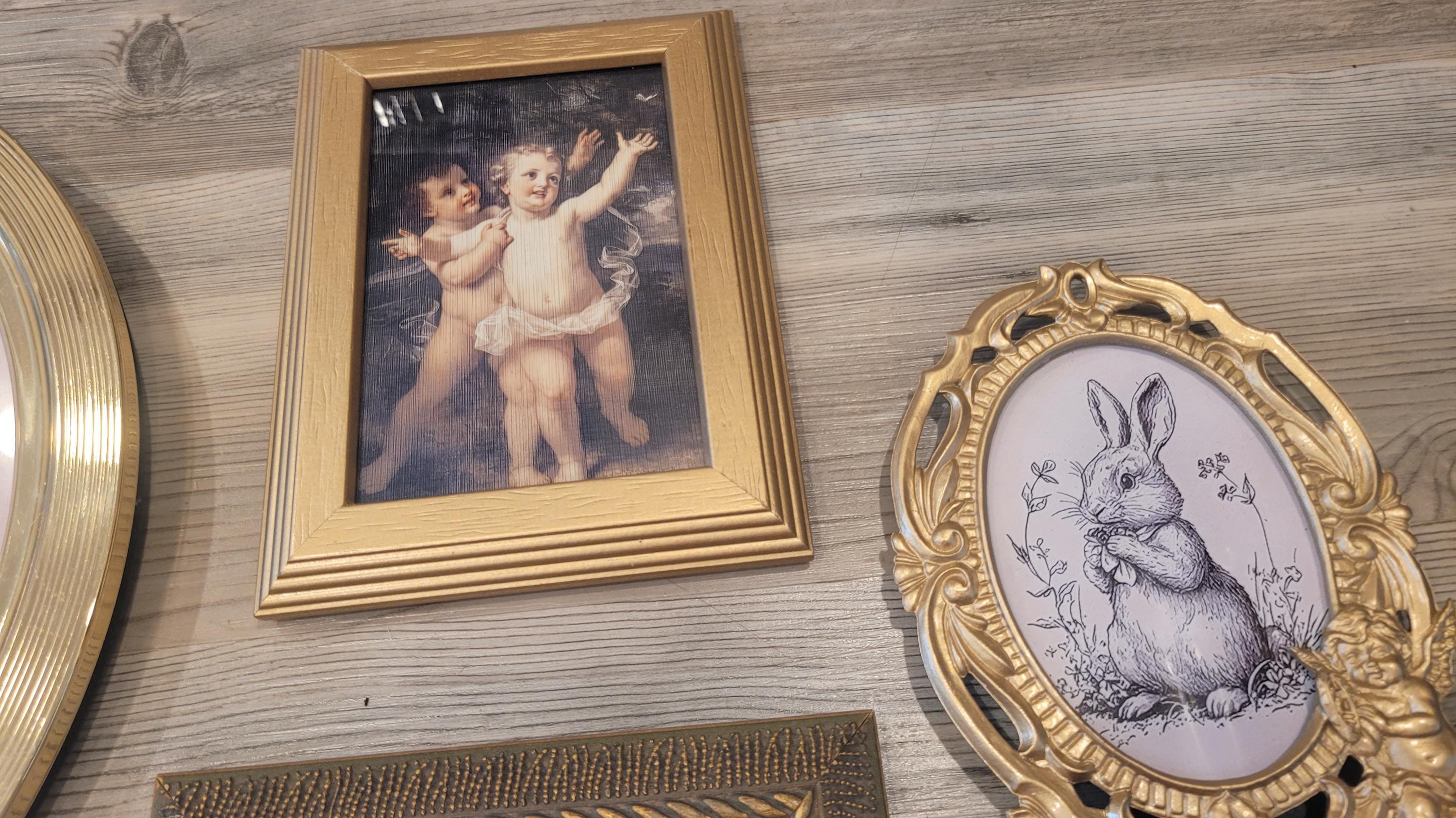 Vintage & Modern | Picture Frames | Gold Ornate Picture Frame | Moody | Dark Academia | Cottagecore | Gallery Wall Print | Maximalist