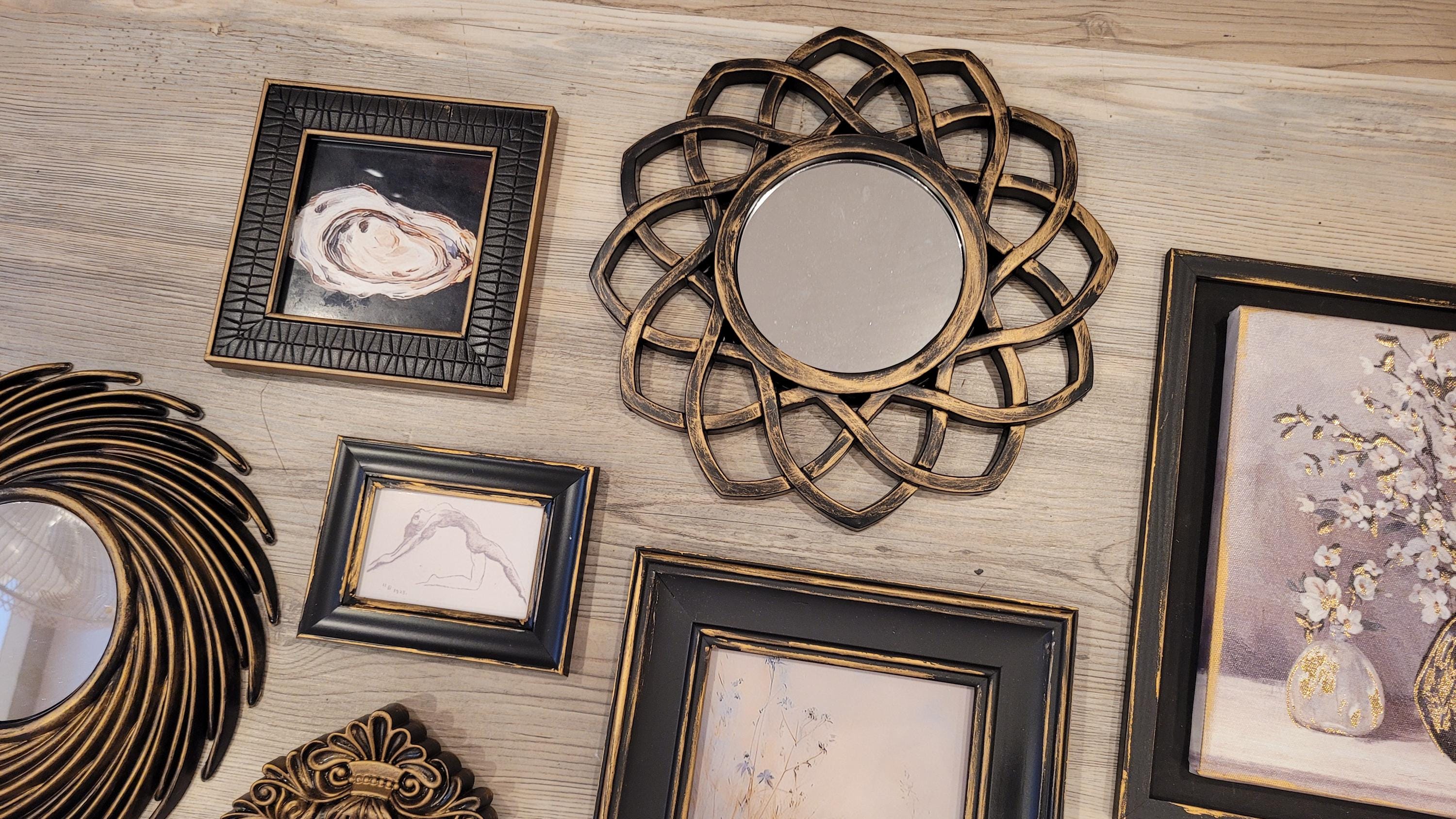 Vintage & Modern | Picture Frames | Gold Ornate Picture Frame | Moody | Dark Academia | Cottagecore | Gallery Wall Print | Maximalist