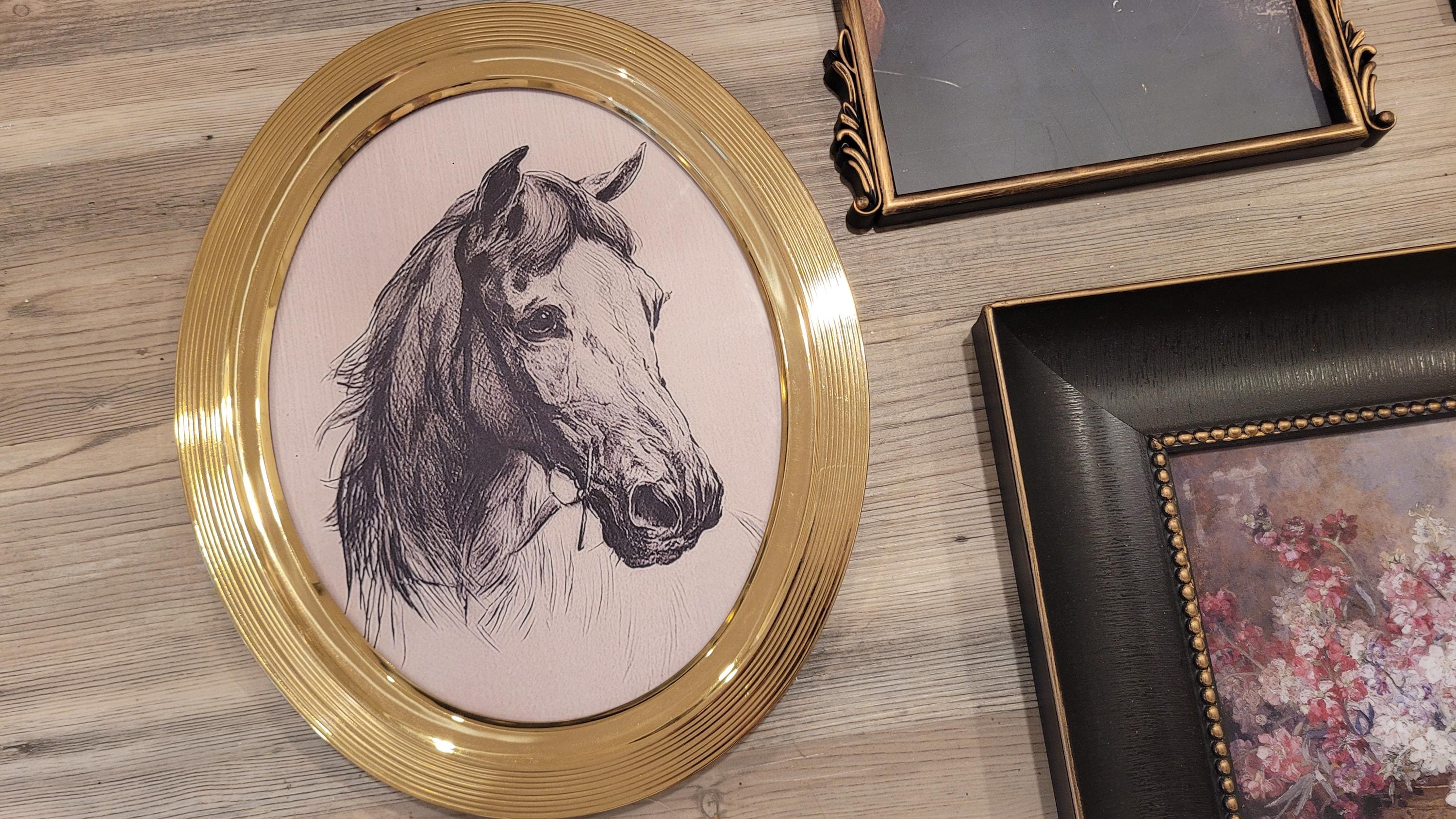 Vintage & Modern | Picture Frames | Gold Ornate Picture Frame | Moody | Dark Academia | Cottagecore | Gallery Wall Print | Maximalist