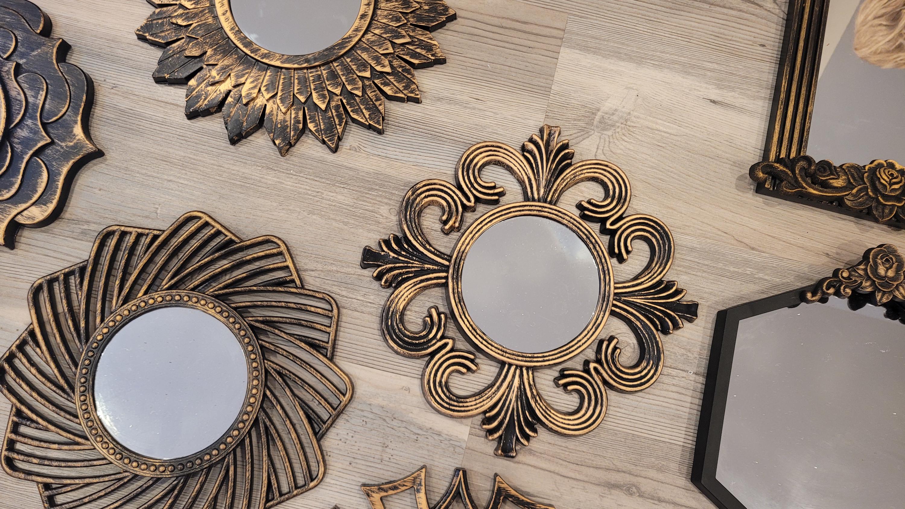 Gallery Wall Mirrors | Gold Ornate Frame | Moody | Dark Academia | Cottagecore | Maximalist