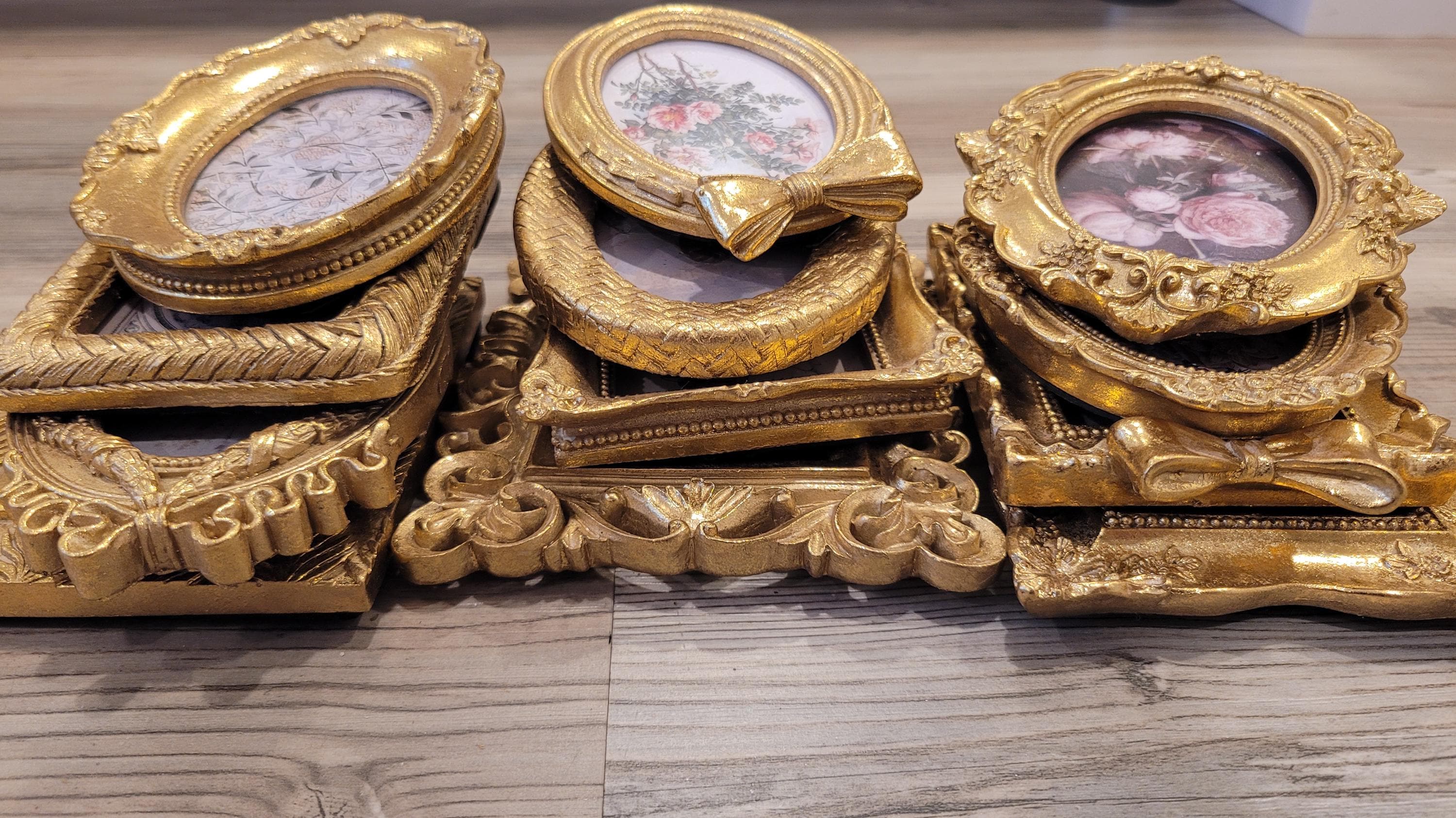 Vintage & Modern | Picture Frames | Gold Ornate Picture Frame | Moody | Dark Academia | Cottagecore | Gallery Wall Print | Maximalist