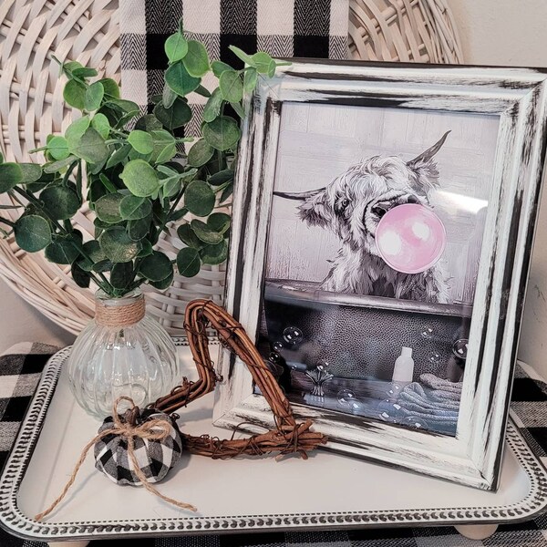 Farmhouse Bath Tray Etsy