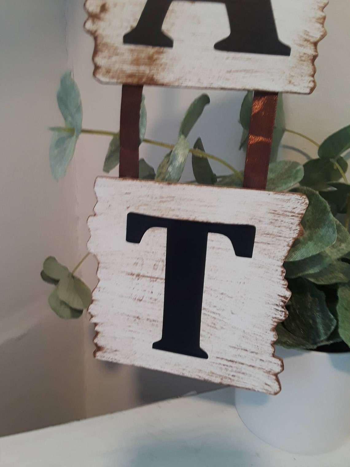 EAT Rustic Kitchen Decor Farmhouse Wooden Wall Hanging Etsy