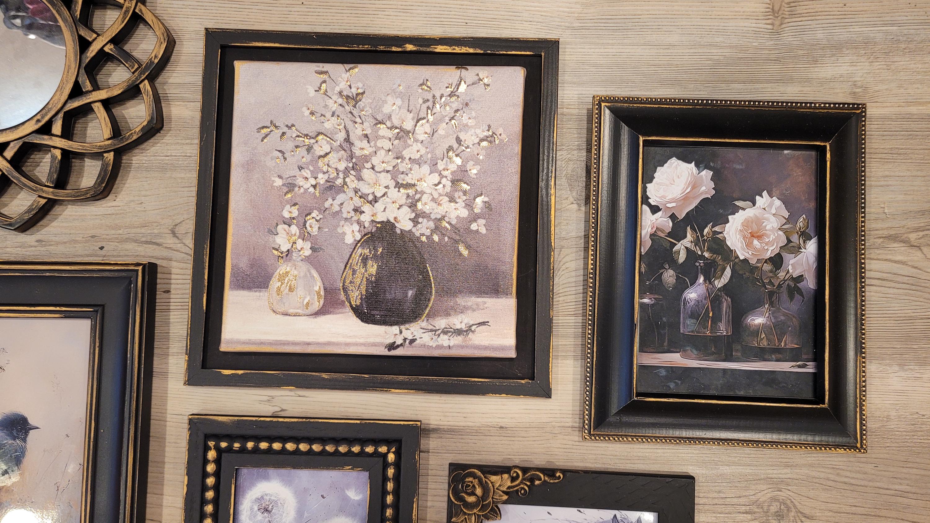Vintage & Modern | Picture Frames | Gold Ornate Picture Frame | Moody | Dark Academia | Cottagecore | Gallery Wall Print | Maximalist