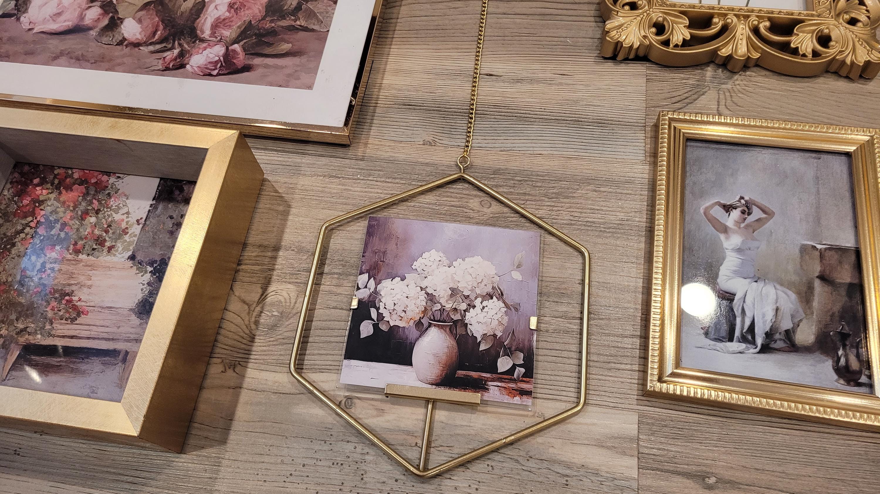 Vintage & Modern | Picture Frames | Gold Ornate Picture Frame | Moody | Dark Academia | Cottagecore | Gallery Wall Print | Maximalist