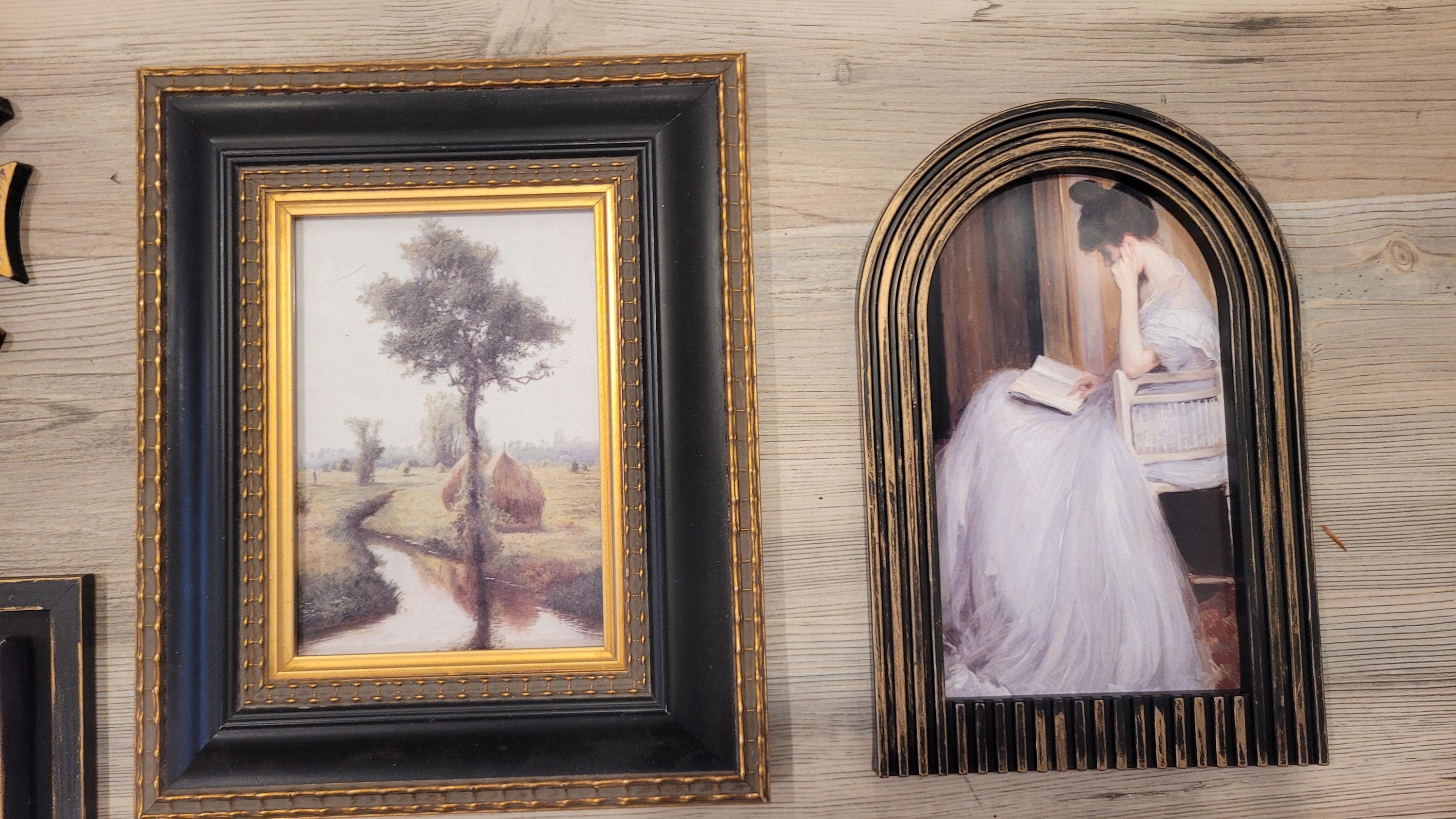Vintage & Modern | Picture Frames | Gold Ornate Picture Frame | Moody | Dark Academia | Cottagecore | Gallery Wall Print | Maximalist