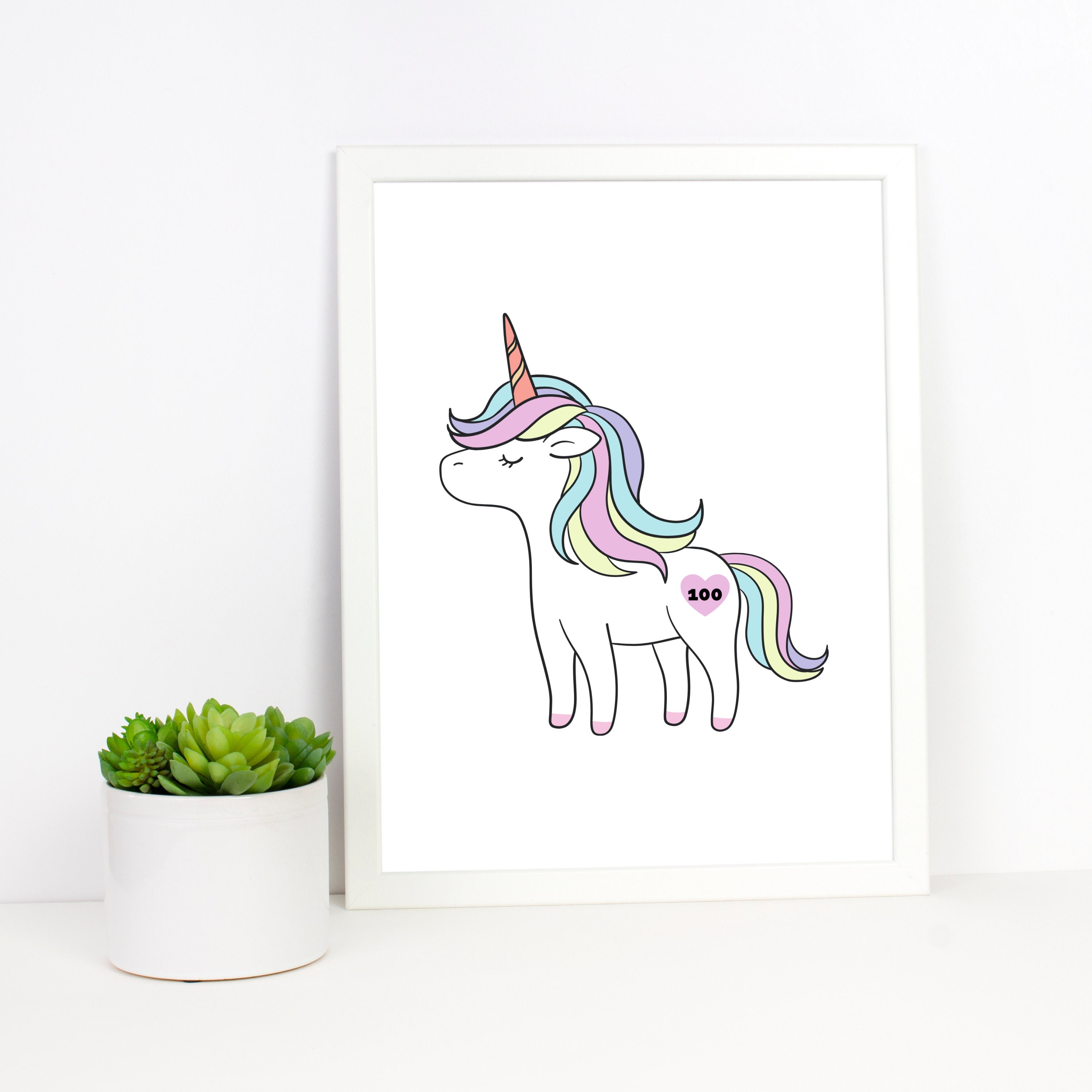 Unicorn Diabetes Printable Type 1 Diabetes Gifts Diabetes Etsy Australia