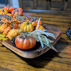 Whiskey/Wine Barrel Stave Bowl Centerpiece fruit bowl coffee table gift Thanksgiving and Christmas