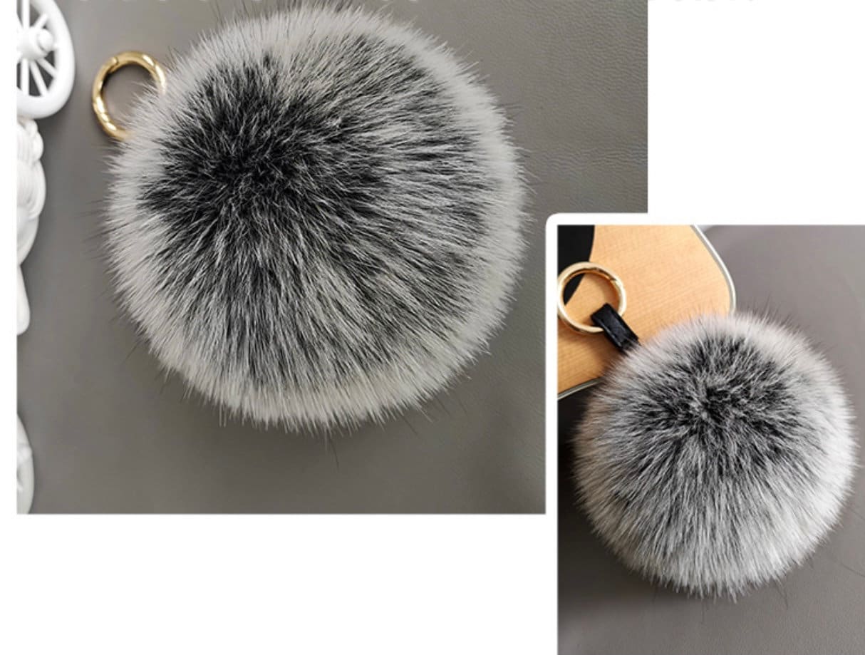 Fuzzy Ball Gymnast Bag Tag / Key Chain – Spirit Gear and Gifts