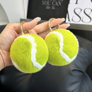 Mini tennis deals bag keychain
